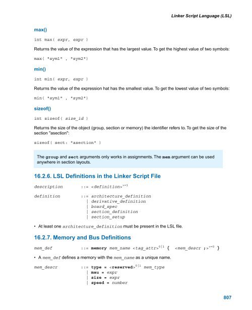 TASKING VX-toolset for ARM User Guide