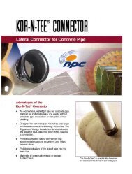 npc kor-n-tee connector - Shaw Precast Solutions