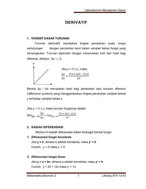 Laboratorium Manajemen Da