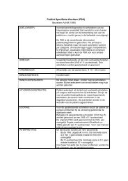 PatiÃ«nt Specifieke Klachten (PSK)