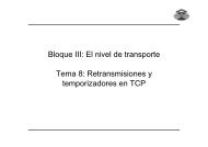 Retransmisiones y temporizadores en TCP - QueGrande