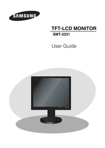 TFT-LCD MONITOR User Guide