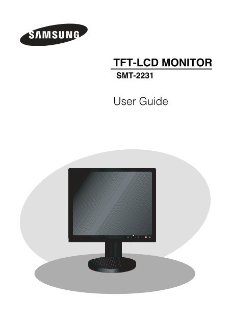 user manual for tft lcd monitor manufacturer