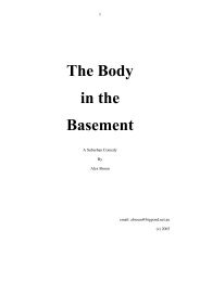 The Body in the Basement - Alex Broun