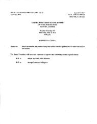 Board Members May Remove Any Item From - Vermilion Parish ...