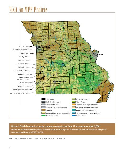 Fall 2007: Volume 28, Number 4 - Missouri Prairie Foundation