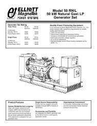 Model 50 RN\L 50 kW Natural Gas\ LP Generator Set - Western ...