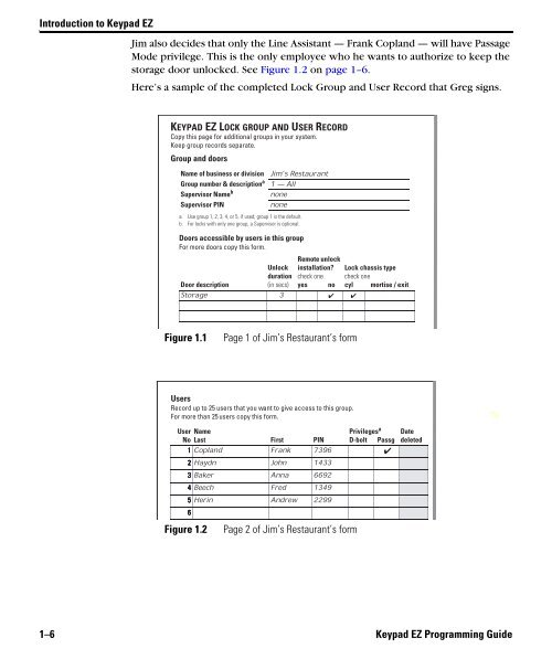 Keypad EZ Lock Programming Guide - Best Access Systems