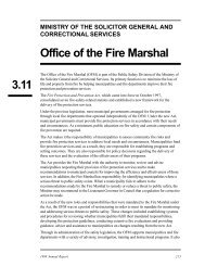 Office of the Fire Marshal - Auditor General of Ontario