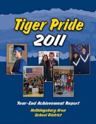 2011 Tiger Pride Year-End Achievement Report - Hollidaysburg ...