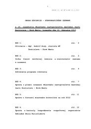 15. zasadnutie MZ MÄ BNM dÅa 12.02.2013 - NovÃ© Mesto