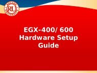 EGX-400/600 Hardware Setup Guide - Roland Support