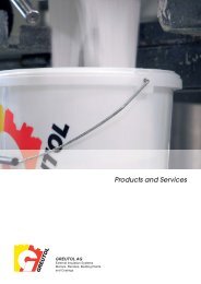 GREUTOL AG Products and Services - AQUA PURAVision