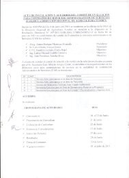 acta de instalación y acuerdos del comité de evaluación para ...