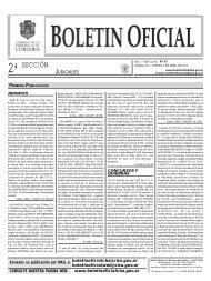 boletin oficial nÂº 47 - 2Âº seccion - BoletÃ­n Oficial de la Provincia de ...