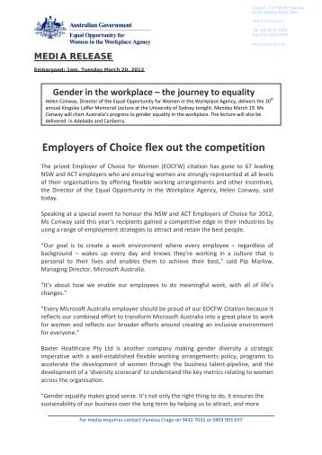 Download - The Workplace Gender Equality Agency