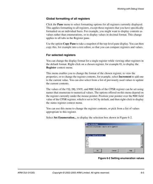 RealView Debugger User Guide - ARM Information Center