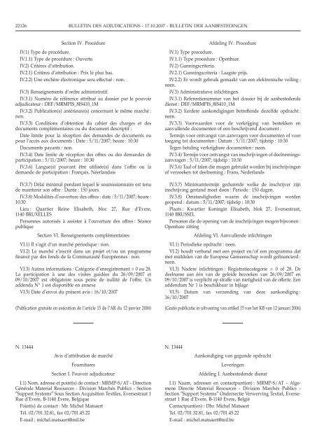 bulletin des adjudications