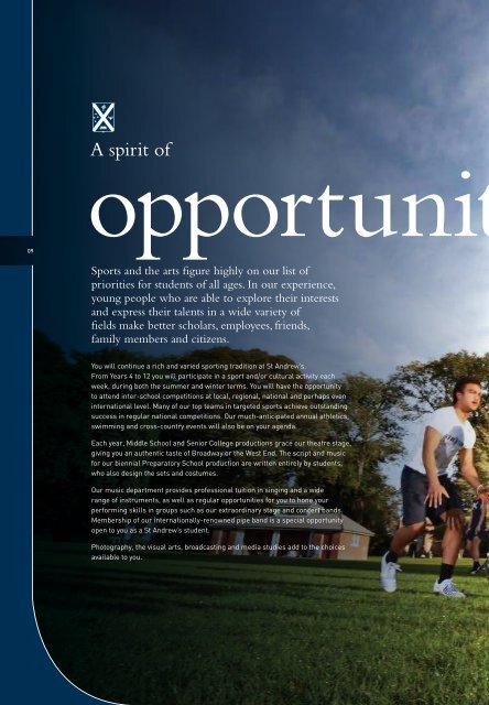 StAC Prospectus - St Andrew's College