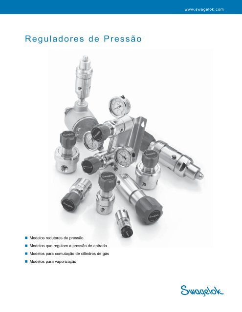 Reguladores de PressÃ£o, (MS-02-230, R2) - Swagelok