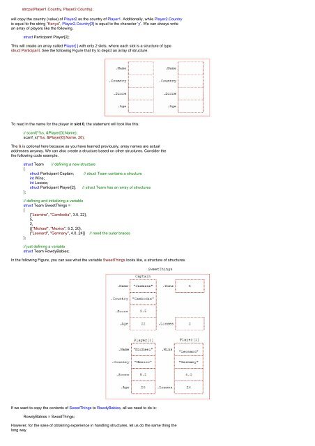 struct 1 - Tenouk C & C++