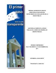 INFORME 002/2012-dFdp - Tribunal Superior de Cuentas