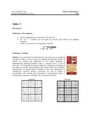 Taller 3 - Universidad de Talca