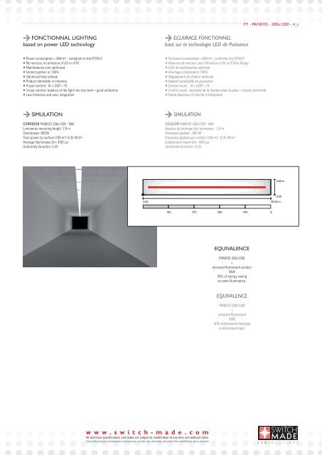 SWITCH MADE DATA SHEETS PANEOSÂ® 200x1200