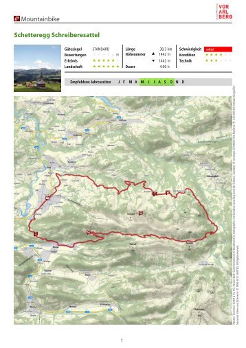 Mountainbike Schetteregg Schreiberesattel