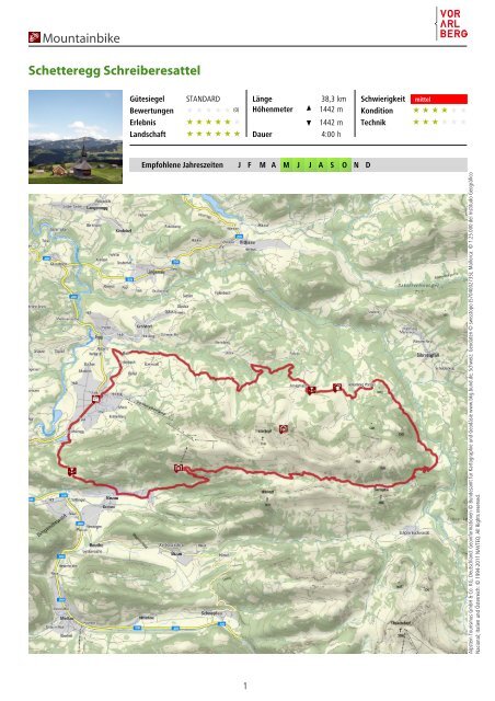 Mountainbike Schetteregg Schreiberesattel