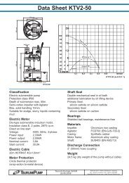 Data Sheet KTV2-50 - Consolidated Pumps