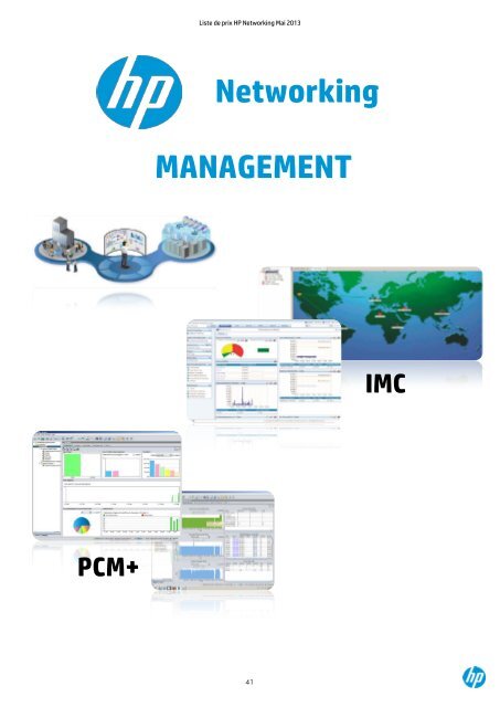LISTE DE PRIX NETWORKING - HP