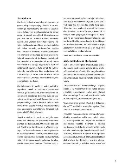 Mahemesindus (PDF 534 KB) - PÃµllumajandusministeerium