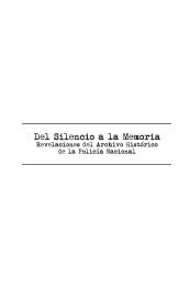 Del Silencio a la Memoria - Revelaciones del AHPN 1 - Biblioteca OJ