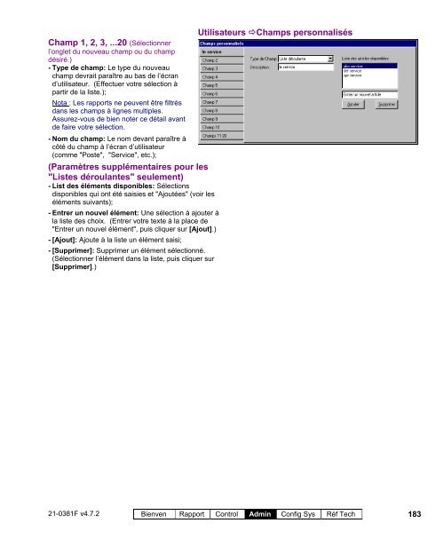 Guide de l'utilisateur du VEREX Director V4.72 - Ch-change.com