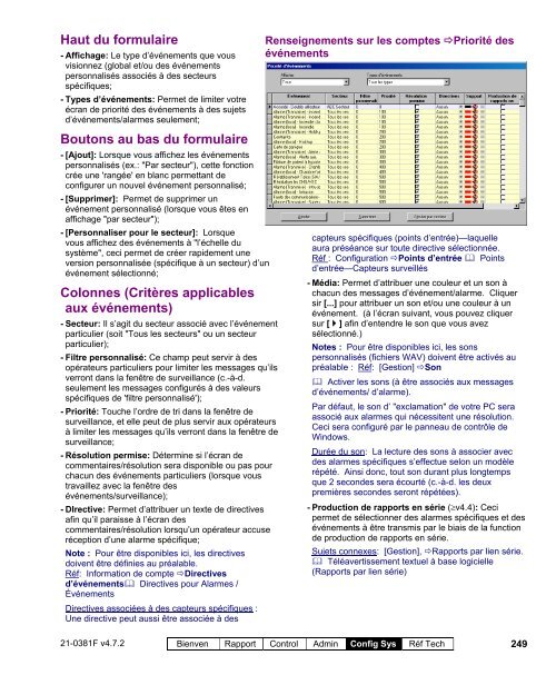 Guide de l'utilisateur du VEREX Director V4.72 - Ch-change.com