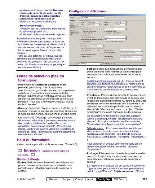 Guide de l'utilisateur du VEREX Director V4.72 - Ch-change.com