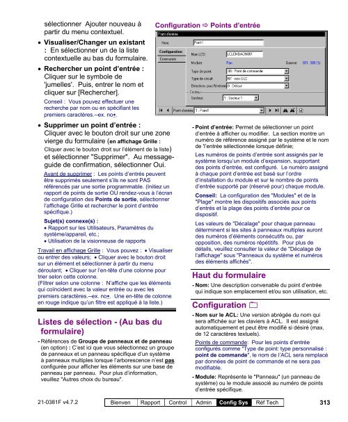 Guide de l'utilisateur du VEREX Director V4.72 - Ch-change.com