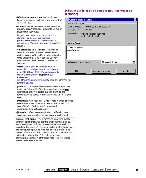 Guide de l'utilisateur du VEREX Director V4.72 - Ch-change.com