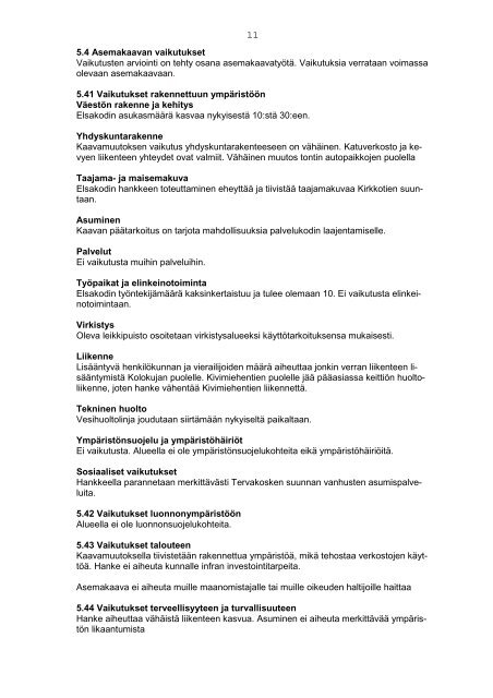 Janakkalan kunta â¢ Tervakoski
