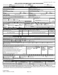 application for merchant card processing - The Seattle Foundation