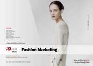 Fashion Marketing - IED - Fashion schools and Design schools