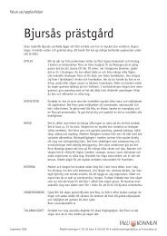 Bjursås prästgård – karta för utskrift (pdf 3,0