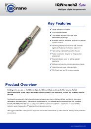 IQWrench2 Opta Key Features Product Overview - Crane Electronics