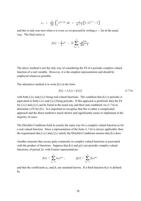 Fourier Series