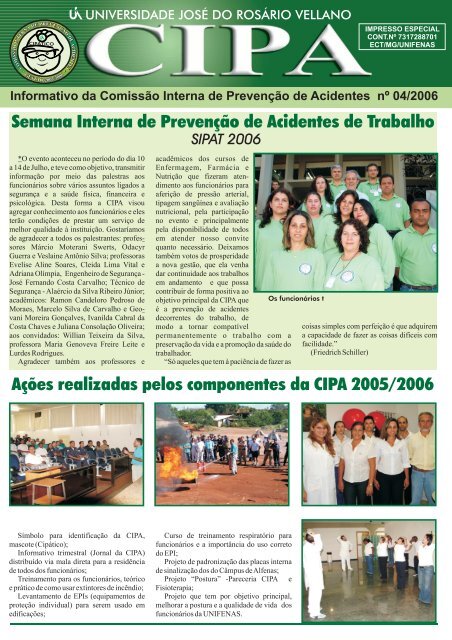 Jornal da Cipa - Unifenas
