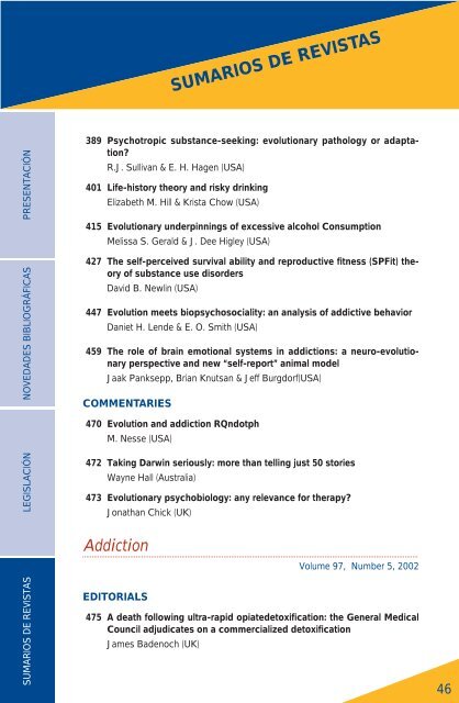 NÂº 13. Marzo - Plan Nacional sobre drogas