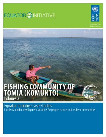 FISHING COMMUNITY OF TOMIA (KOMUNTO) - UNDP