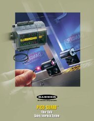 PICO-GUARD Fiber Optic Safety Interlock System - Banner ...