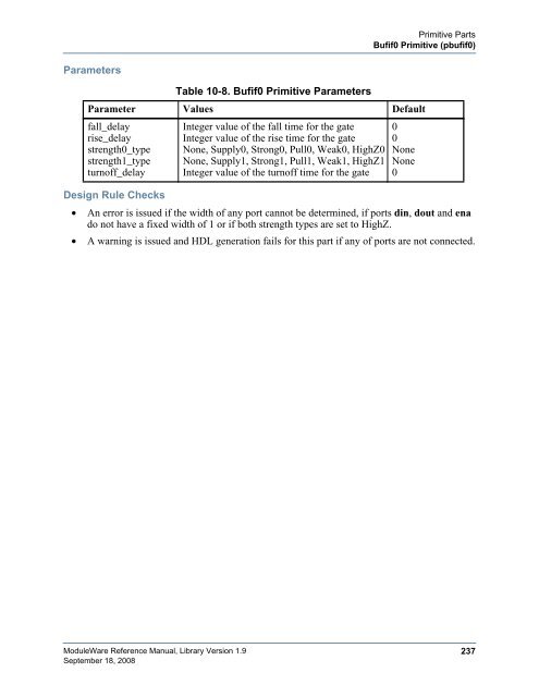 ModuleWare Reference Guide - Hornad